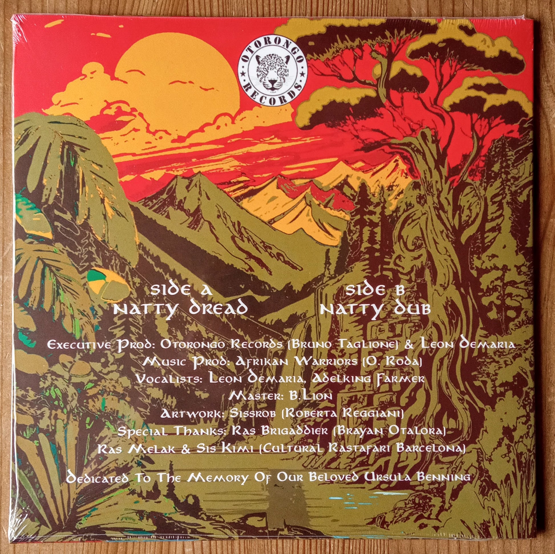 Afrikan Warriors, Leon Demaria – Natty Dread b