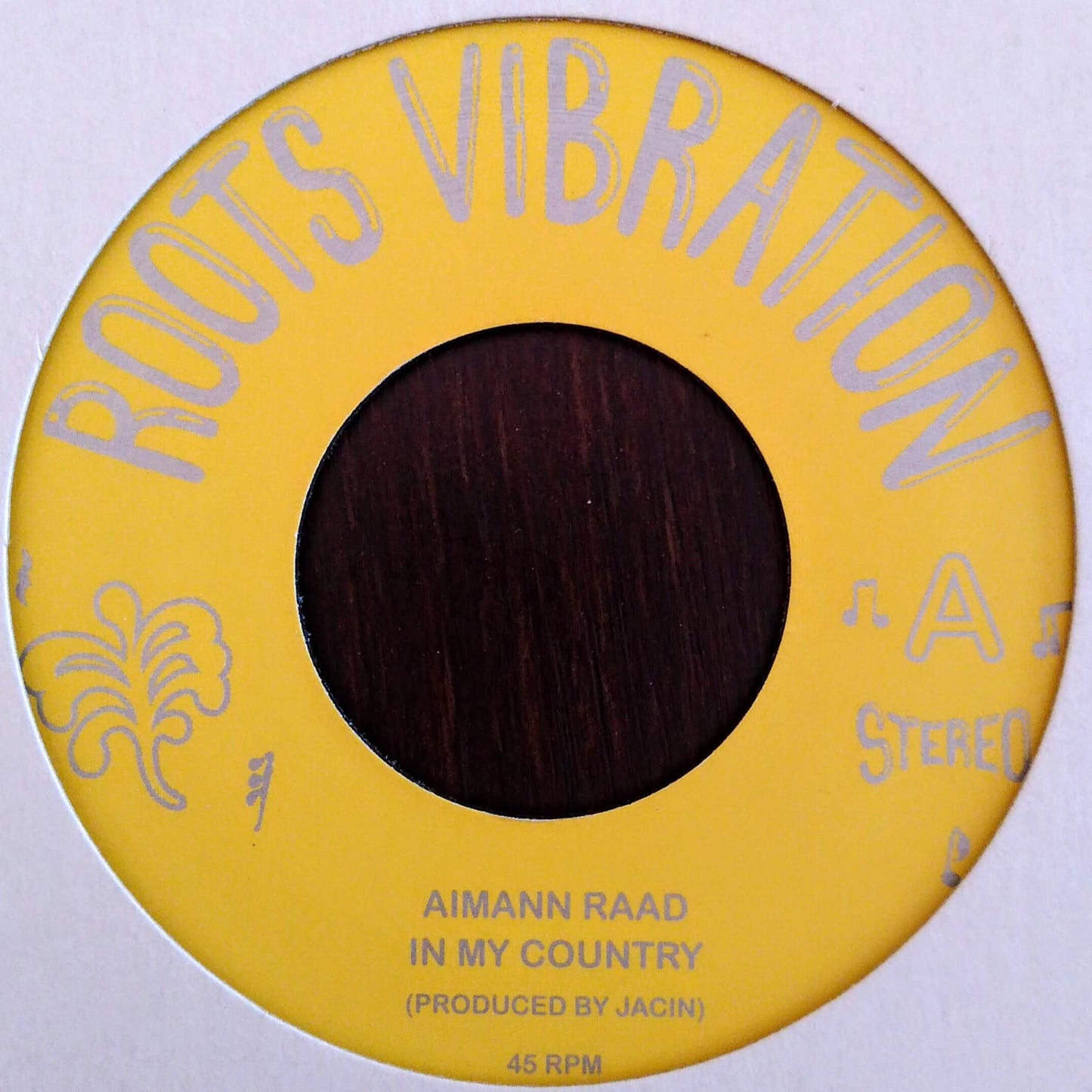 Aimann Raad In My Country Single Vinilo Roots Vibration