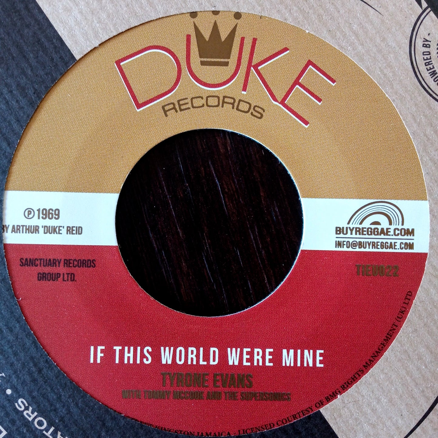 Alton Ellis / Tyrone Evans – If I Could Rule The World b