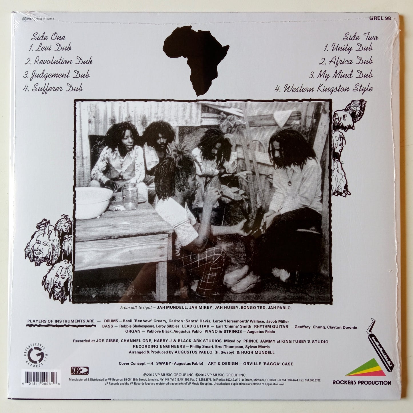 Augustus Pablo – Africa Must Be Free By 1983 Dub b