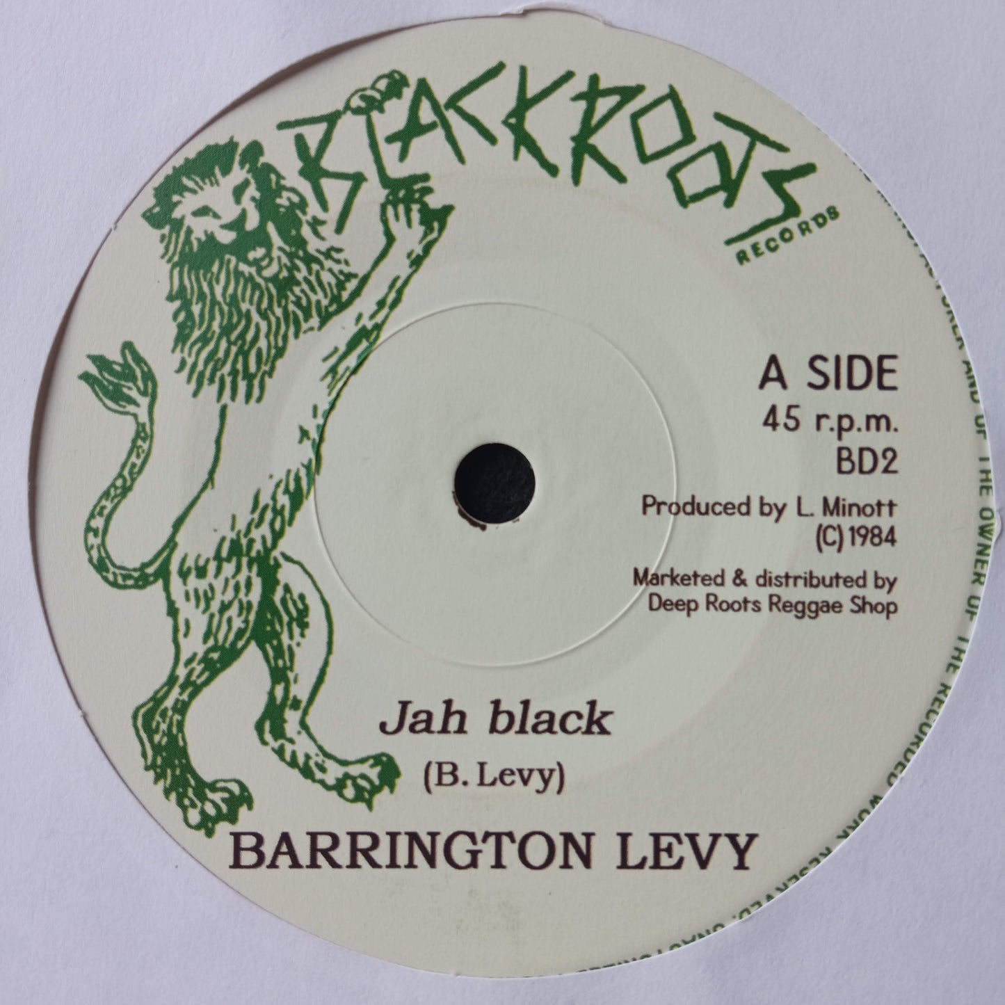 Barrington Levy – Jah Black