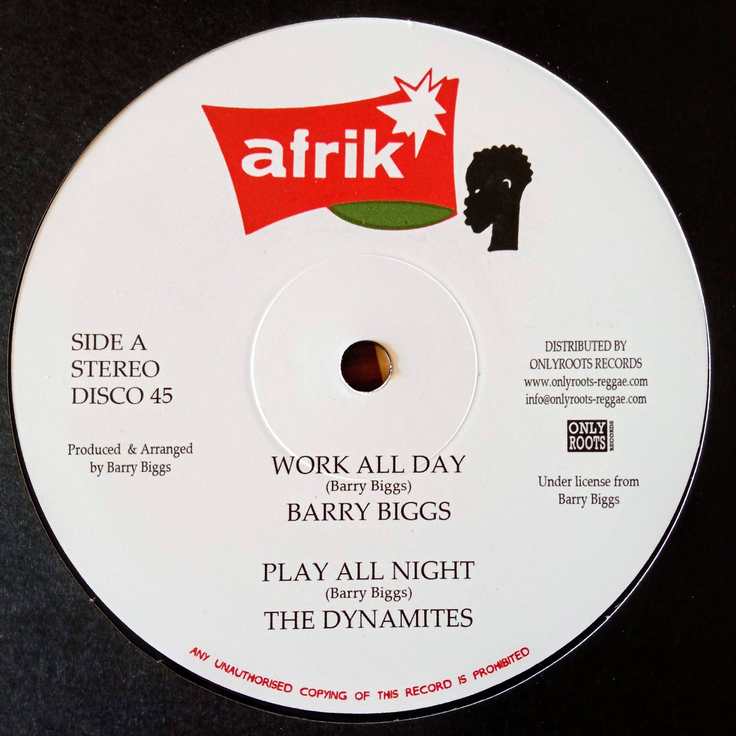 Barry Biggs / Clarence Wears – Work All Day