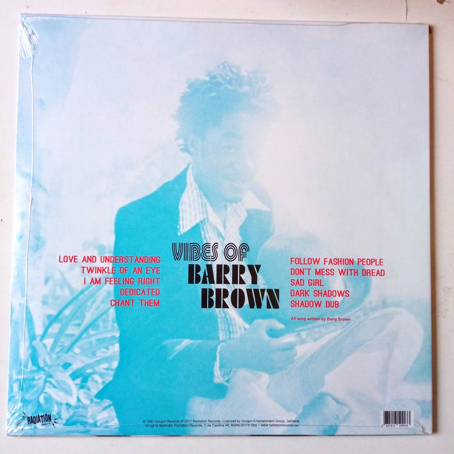 Barry Brown - Vibes Of Barry Brown b