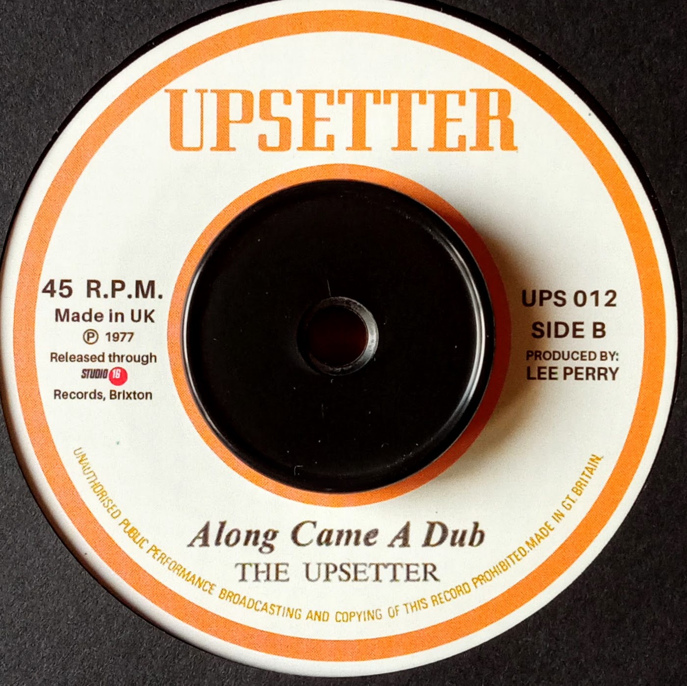 Blue Bells / Upsetters – Come Along b