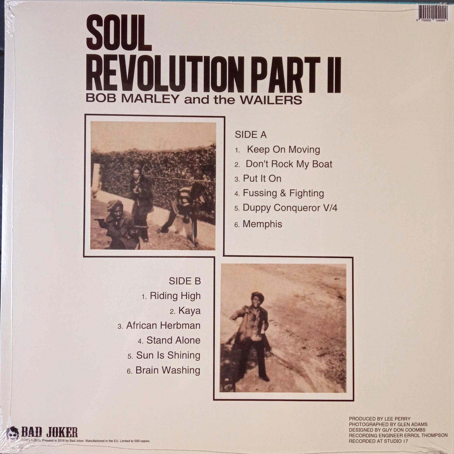 Bob Marley And The Wailers - Soul Revolution Part II b