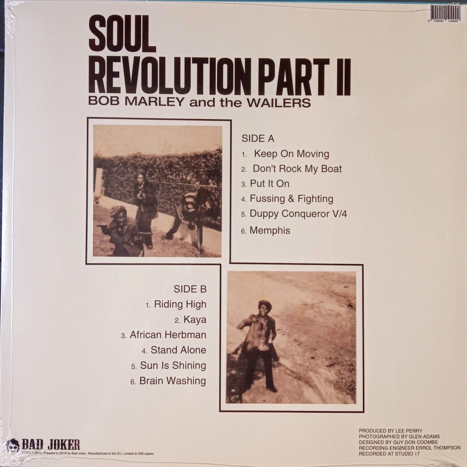 Bob Marley And The Wailers - Soul Revolution Part II b