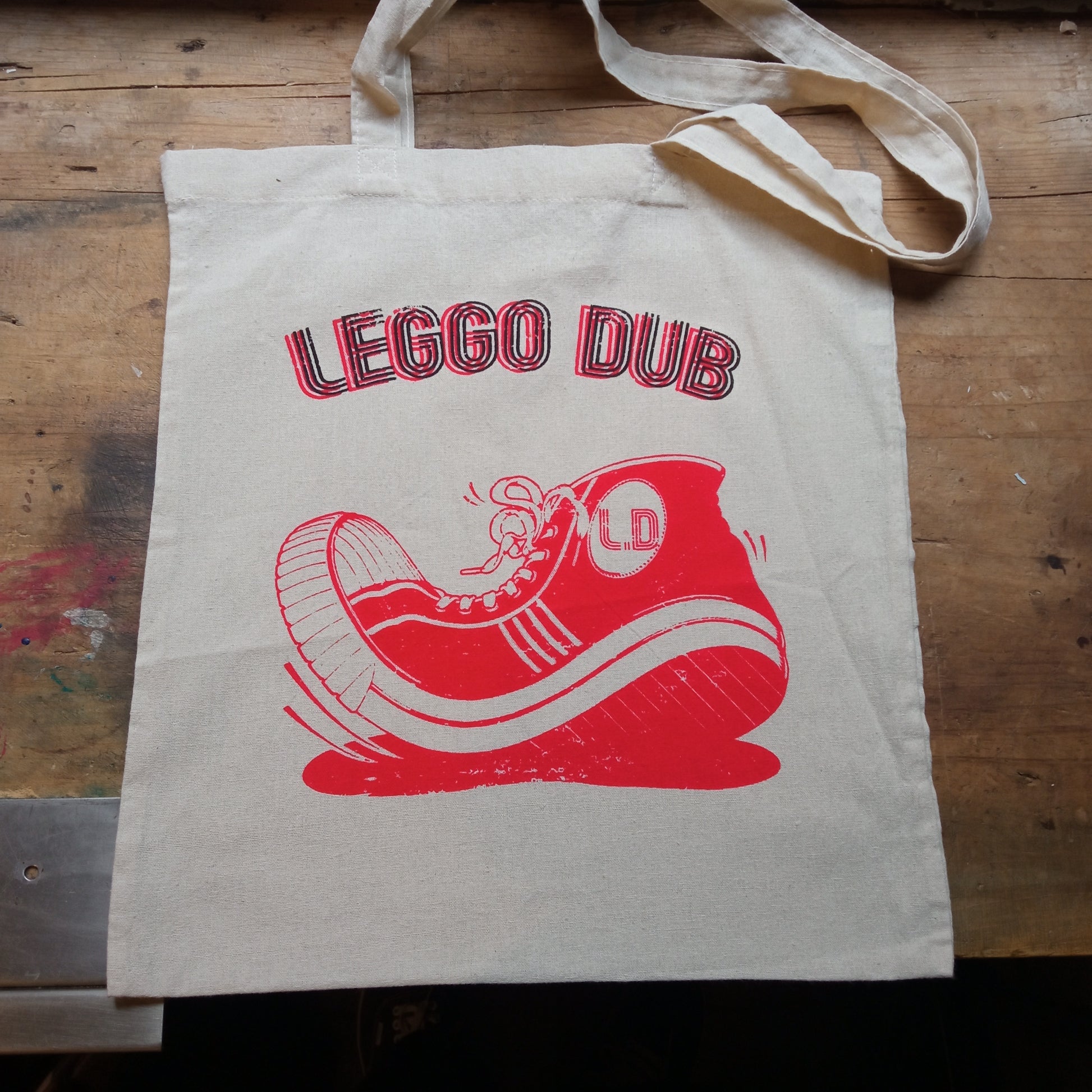 Bolsa / Tote Bag / Leggo Dub / Serigrafiada