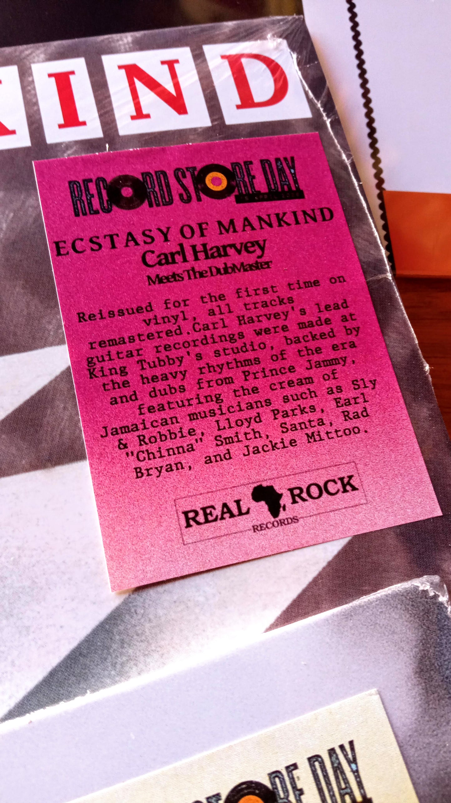 Carl Harvey – Ecstasy Of Mankind c
