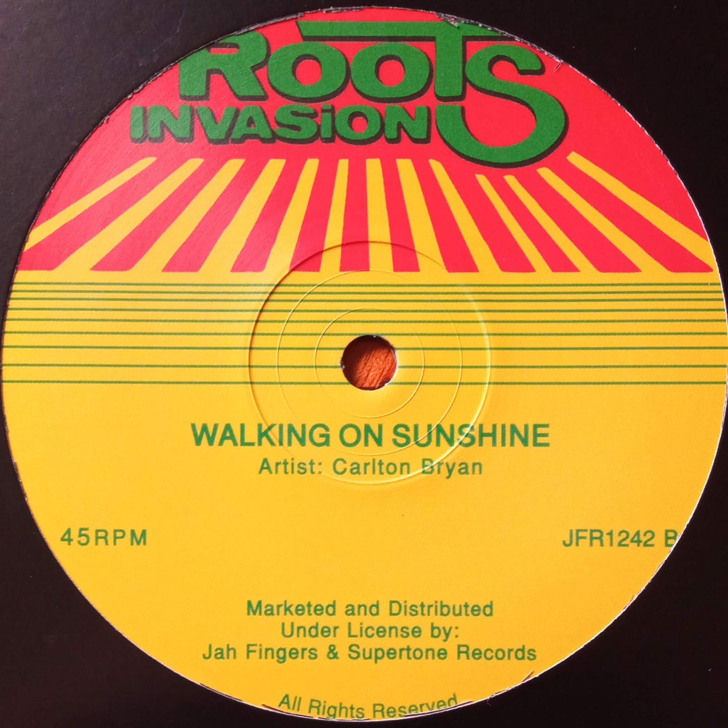 Carlton Bryan – Gridlock / Walking On Sunshine b