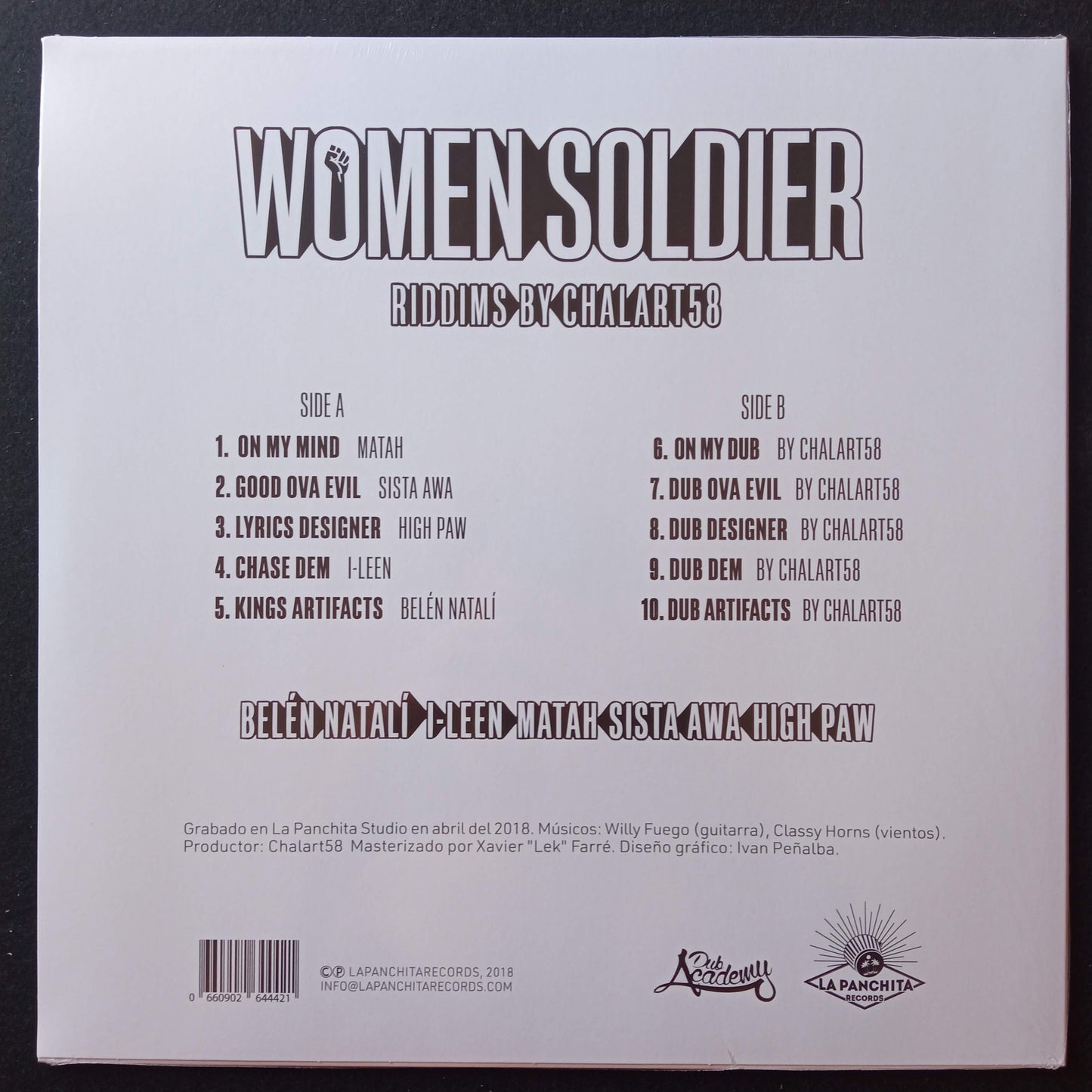 Chalart58 - I-Leen · Matah · High Paw · Sista Awa · Belén Natalí – Women Soldier  b