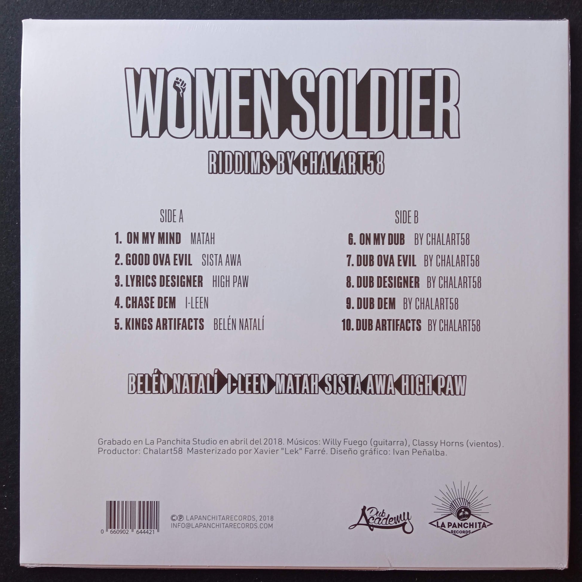 Chalart58 - I-Leen · Matah · High Paw · Sista Awa · Belén Natalí – Women Soldier  b