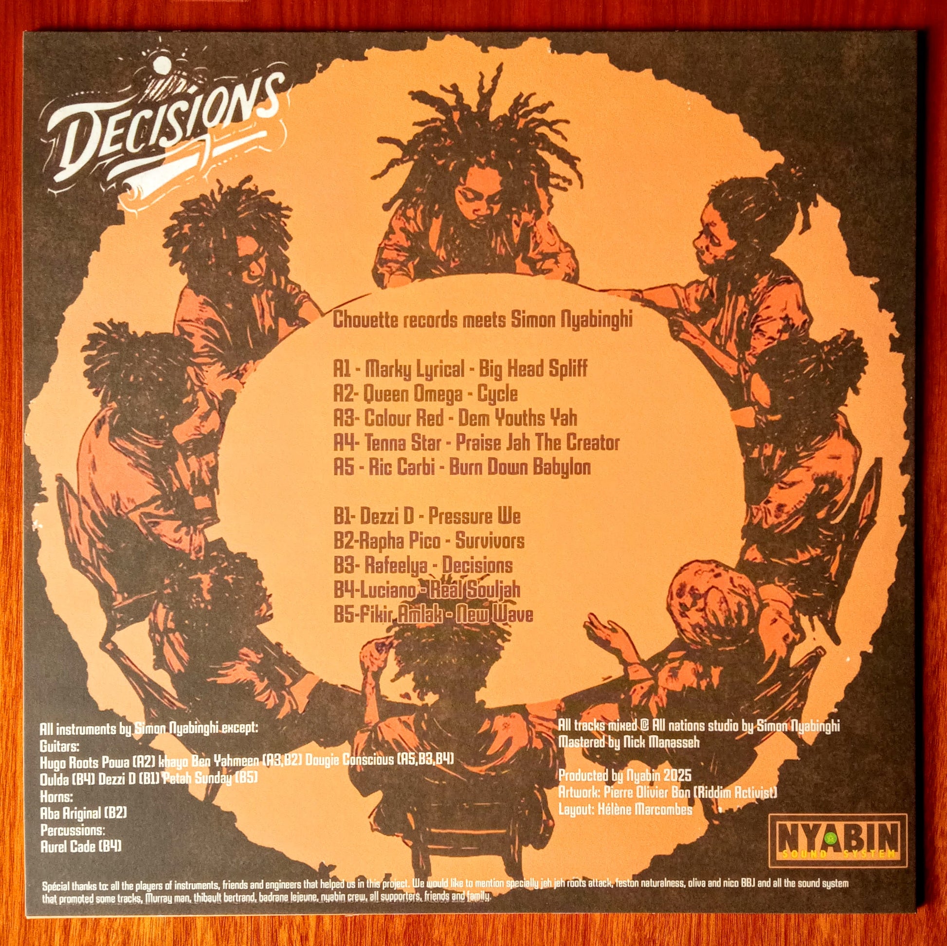 Chouette Records meets Simon Nyabinghi - Decisions b