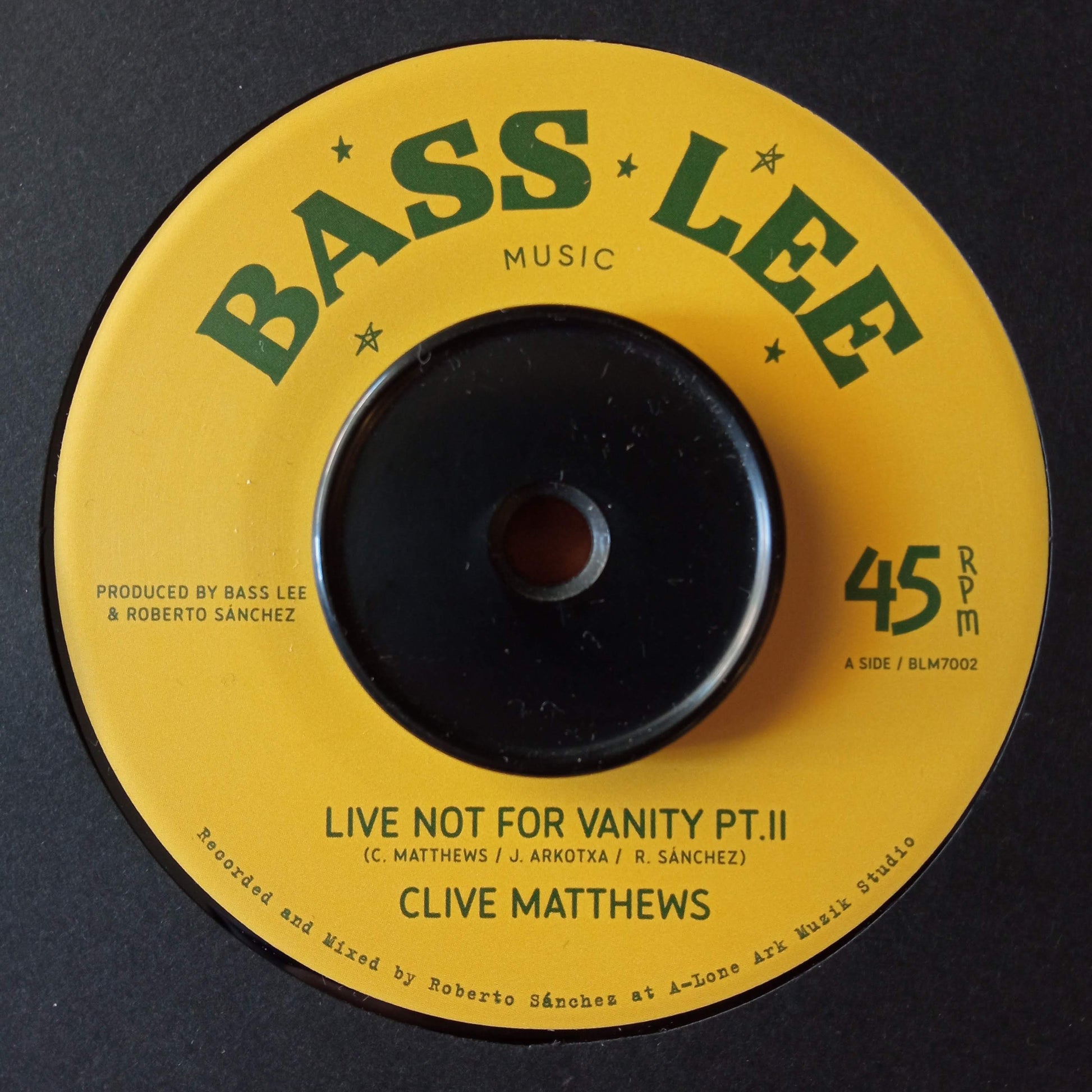Clive Matthews – Live Not For Vanity