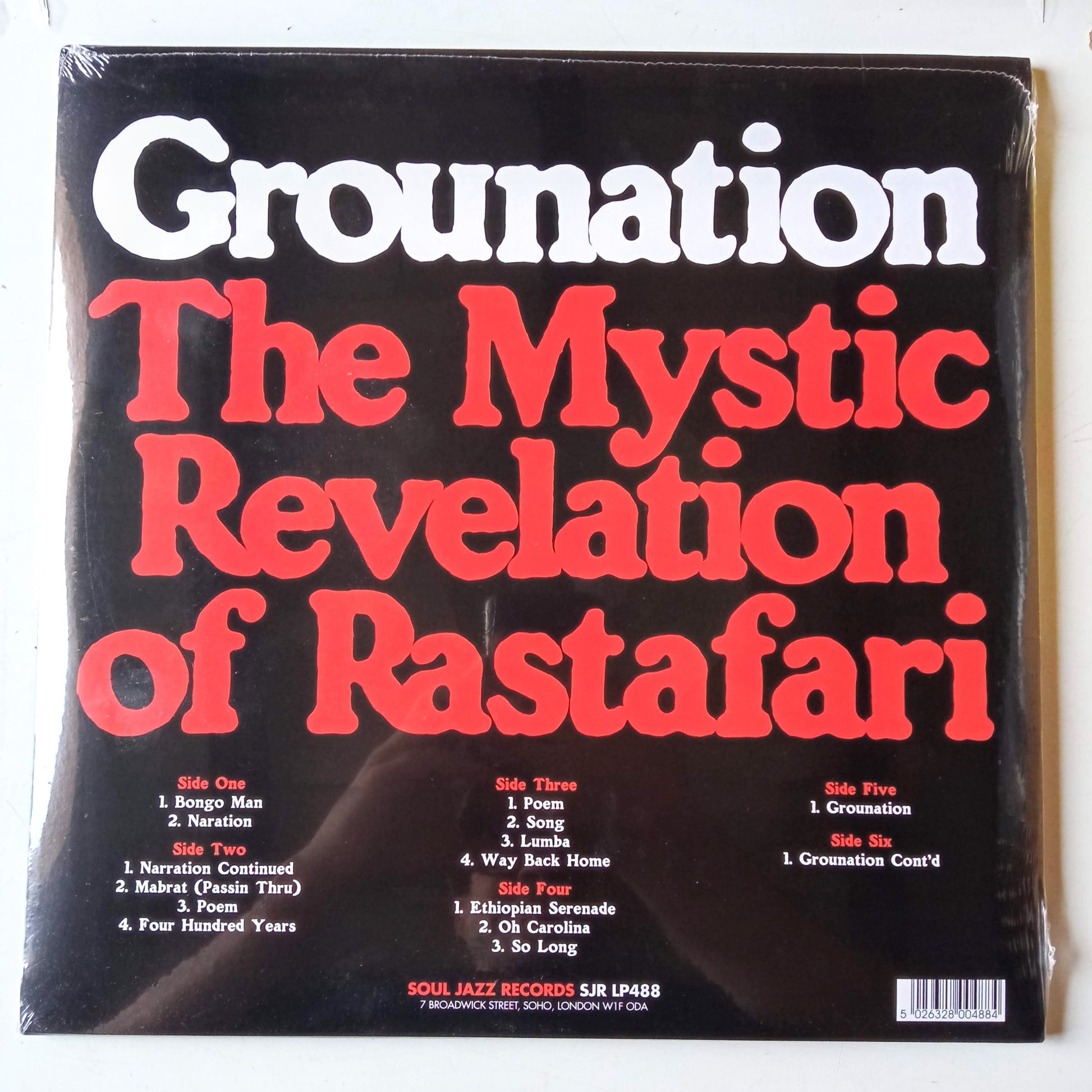 Count Ossie And The Mystic Revelation Of Rastafari - Grounation b