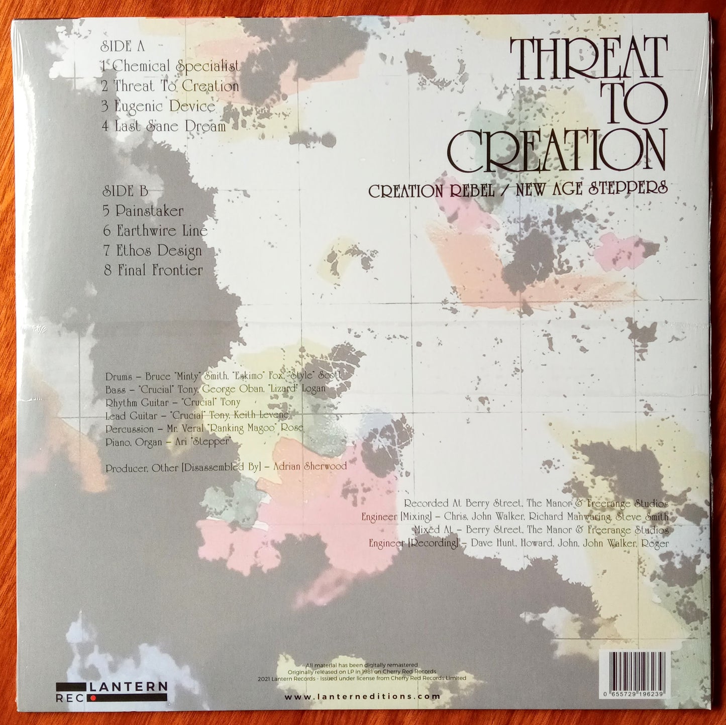 Creation Rebel / New Age Steppers – Threat To Creation b