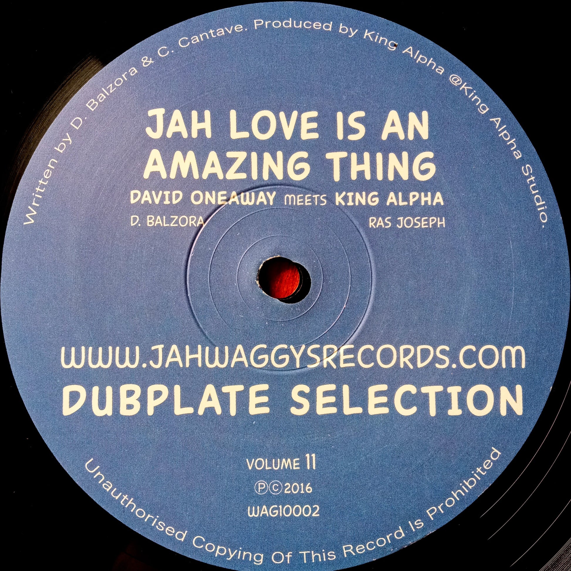 David Oneaway Meets King Alpha – Jah Love Is An Amazing Thing