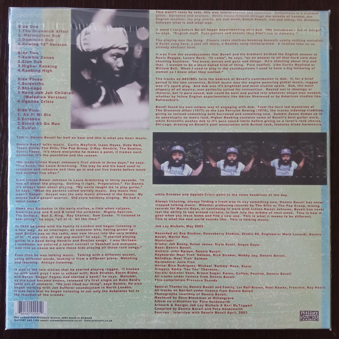 Dennis Bovell – Decibel: More Cuts And Dubs b