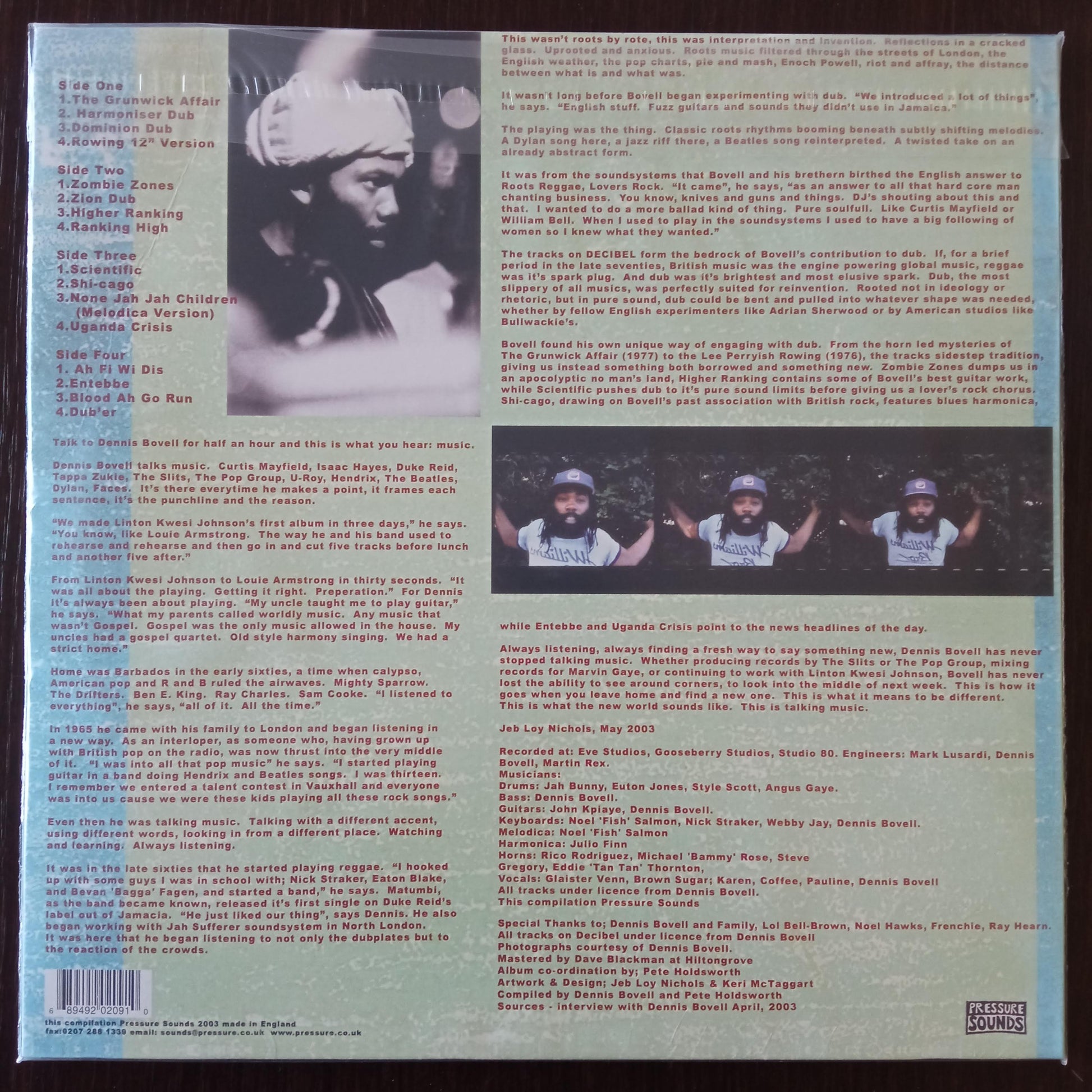 Dennis Bovell – Decibel: More Cuts And Dubs b
