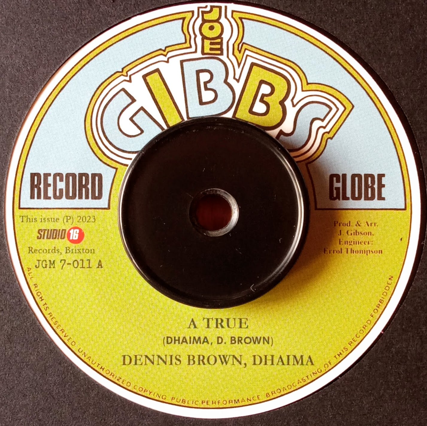 Dennis Brown, Dhaima – A True