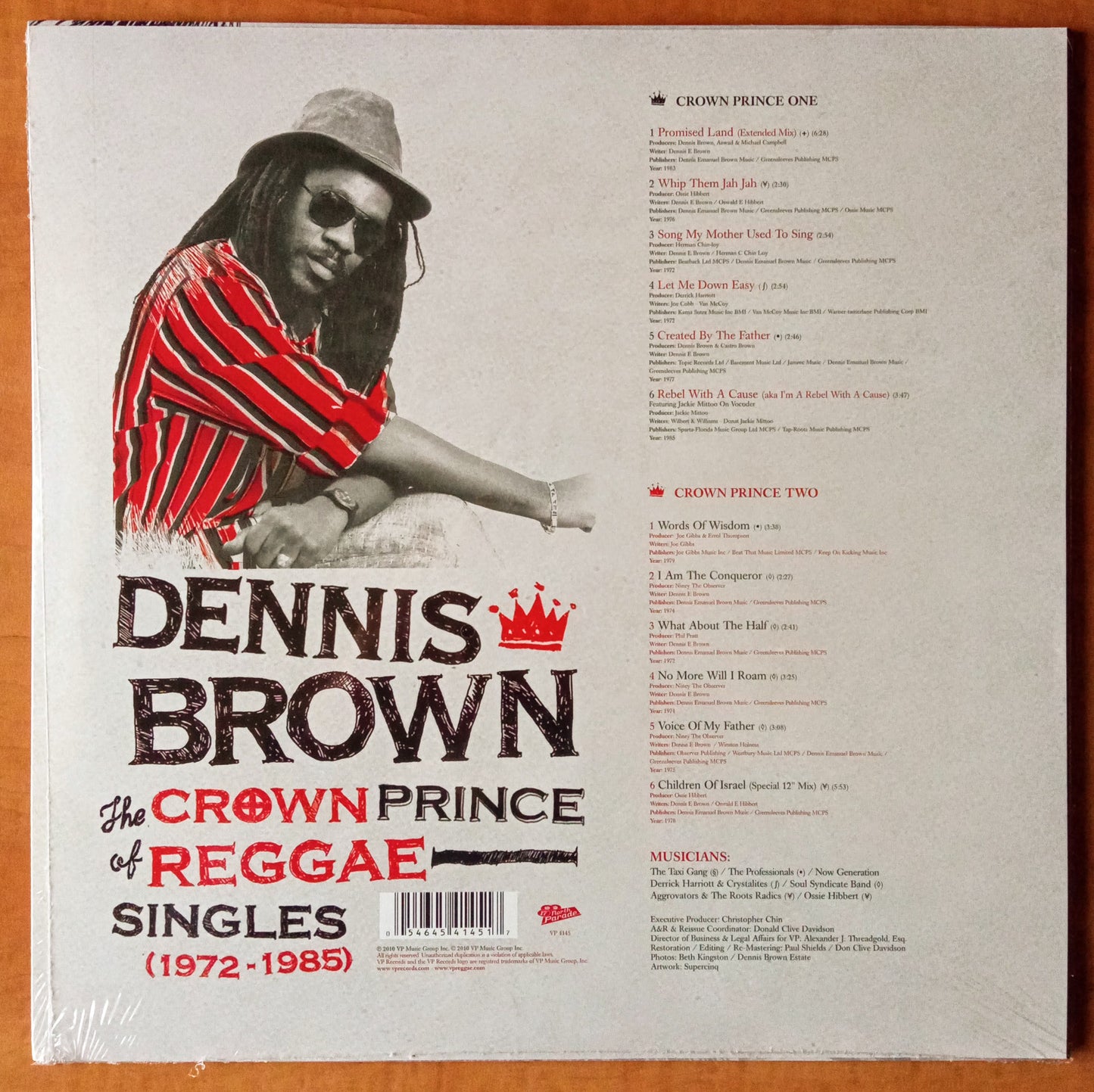 Dennis Brown – The Crown Prince Of Reggae: Singles b