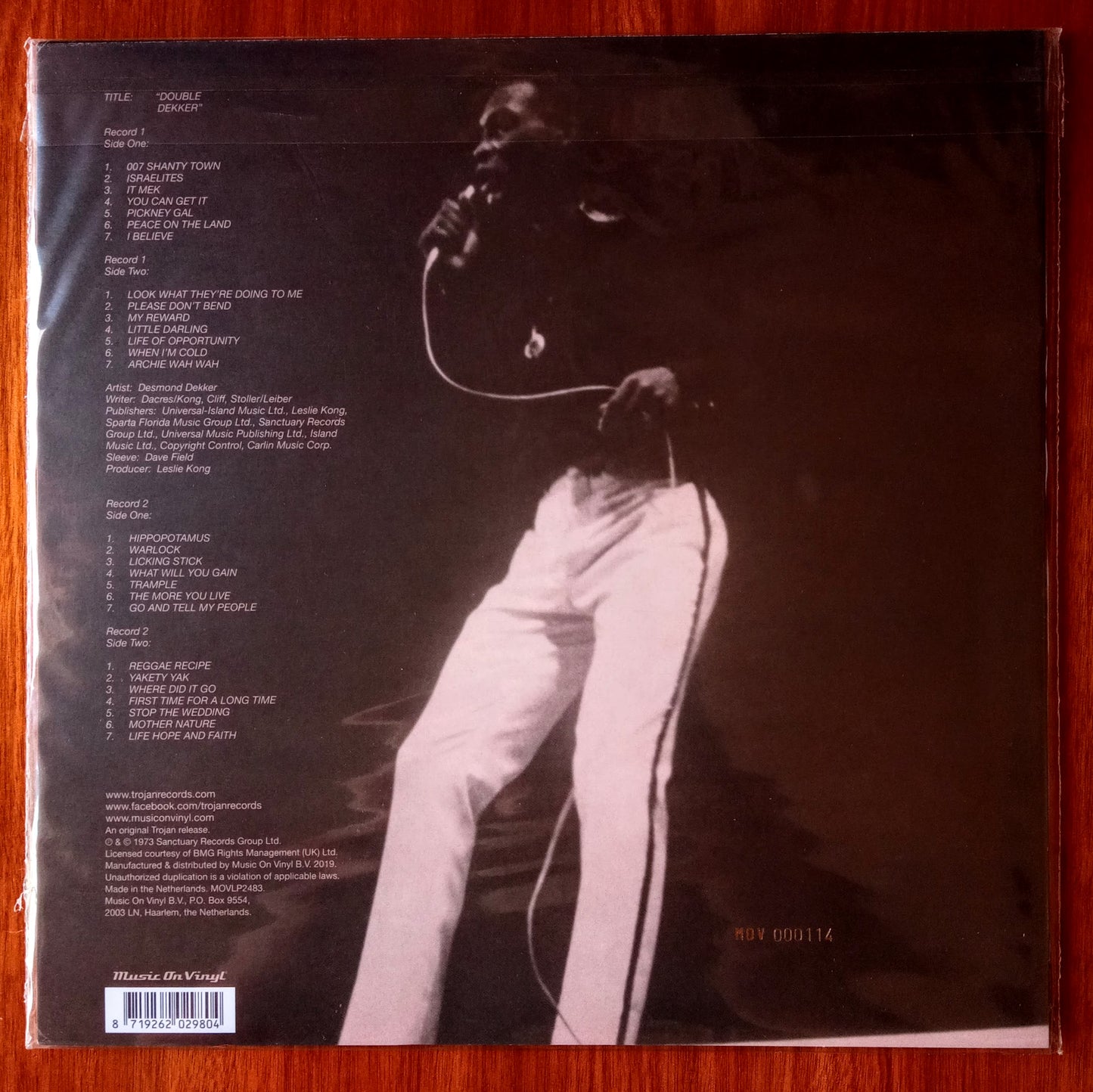 Desmond Dekker – Double Dekker b
