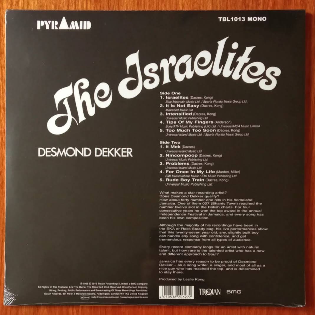 Desmond Dekker – The Israelites b