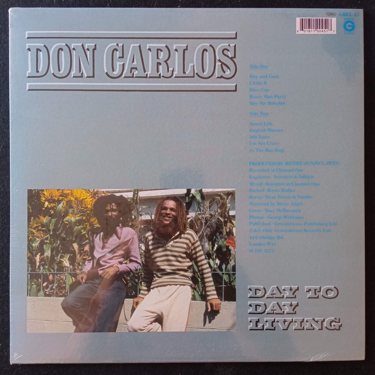 Don Carlos – Day To Day Living b