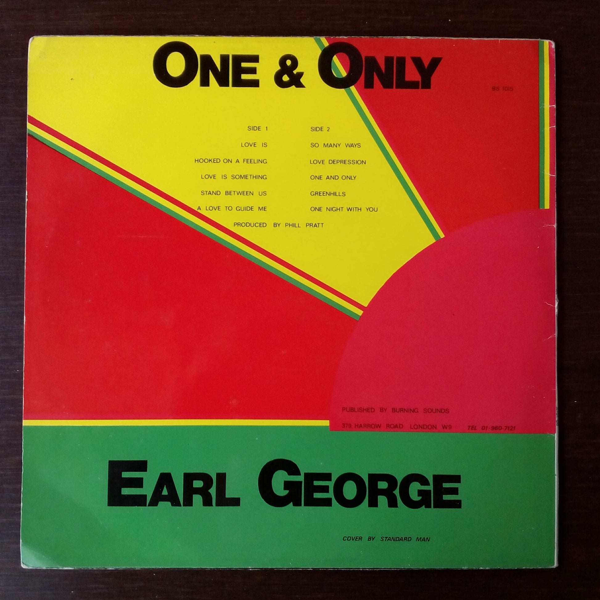Earl George - One And Only b