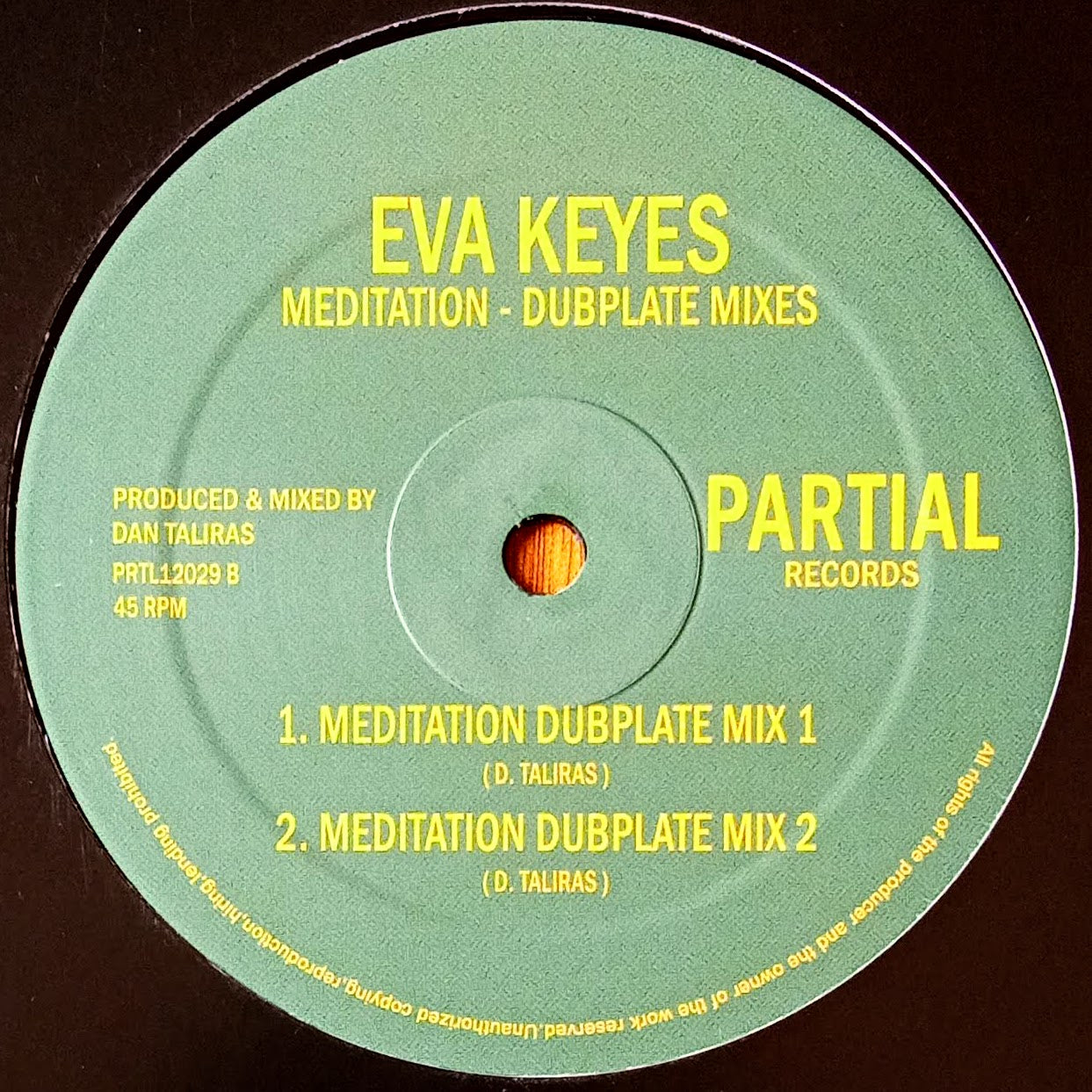 Eva Keyes – Meditation - Dubplate Mixes b