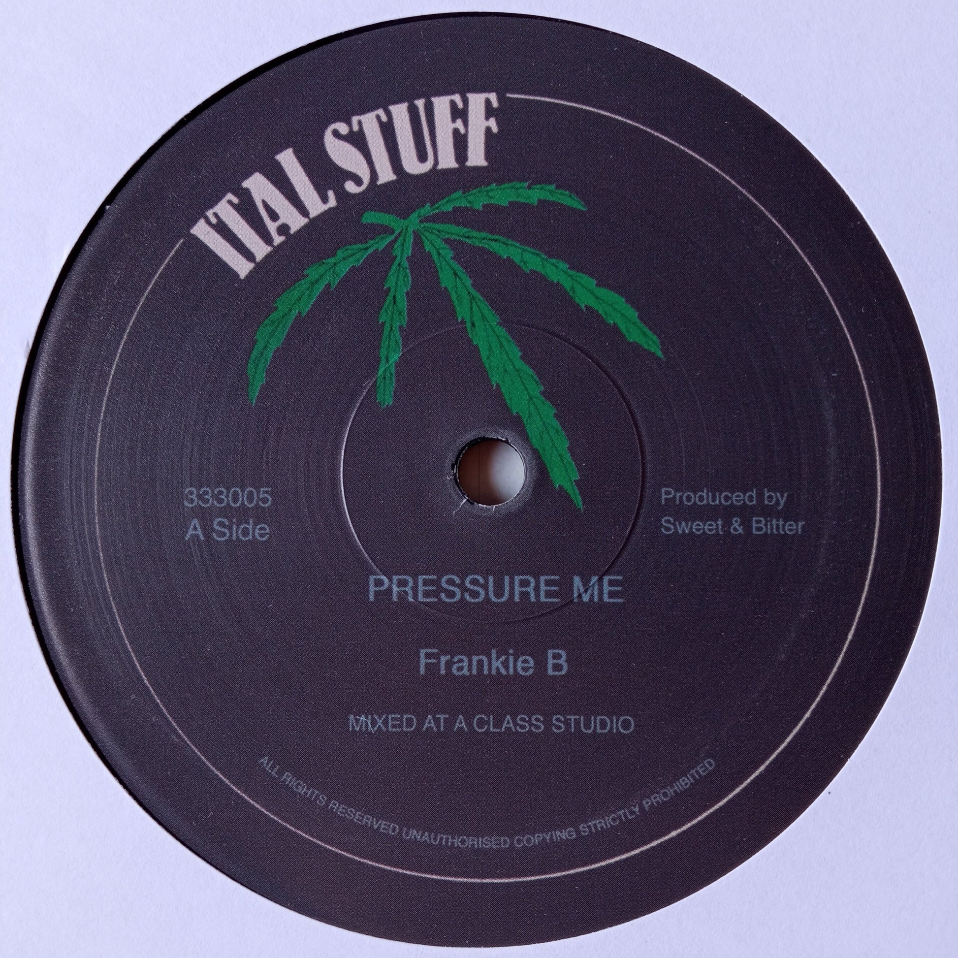 Frankie B – Pressure Me