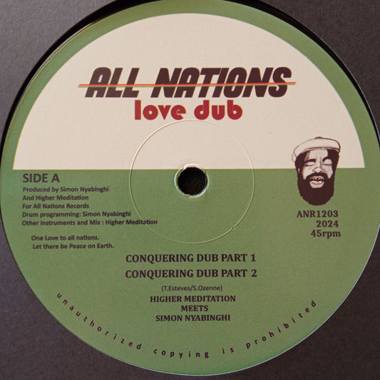 Higher Meditation + Simon Nyabinghi - Conquering Dub