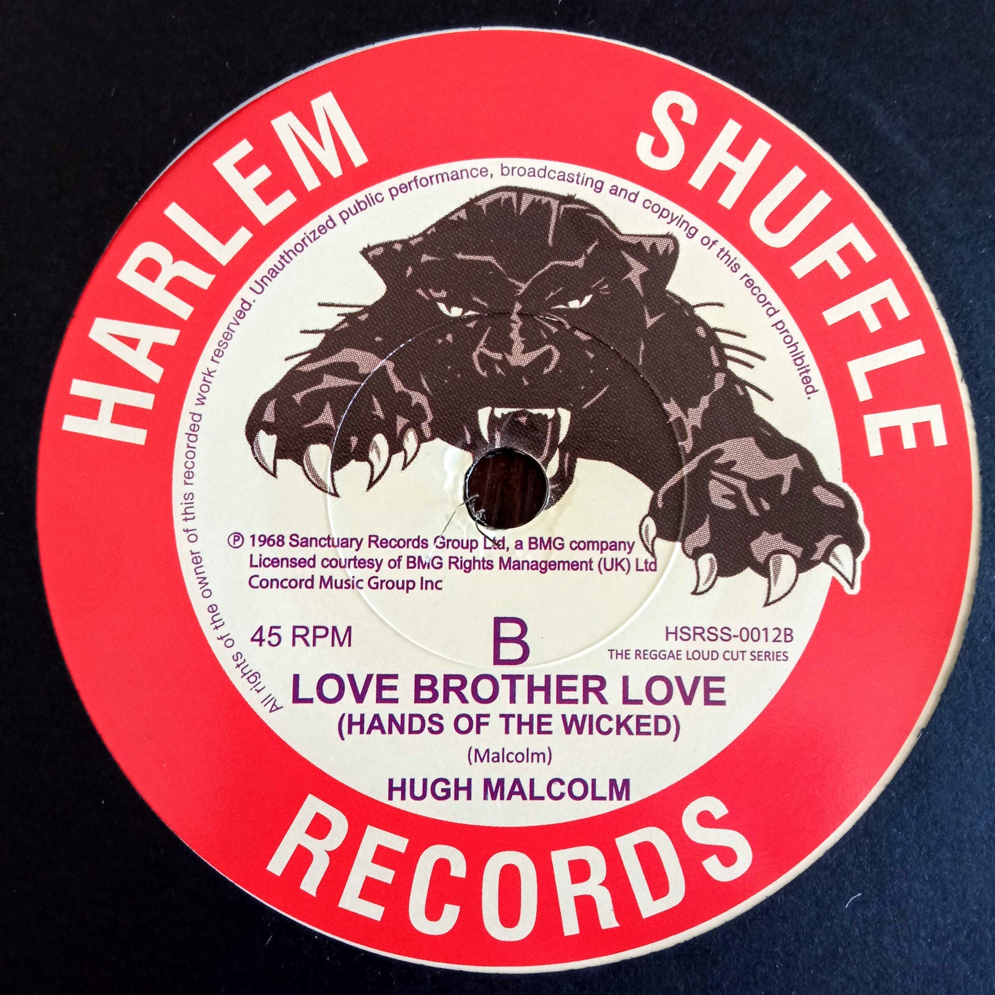 Hugh Malcolm - Good Time Rock / Love Brother Love b