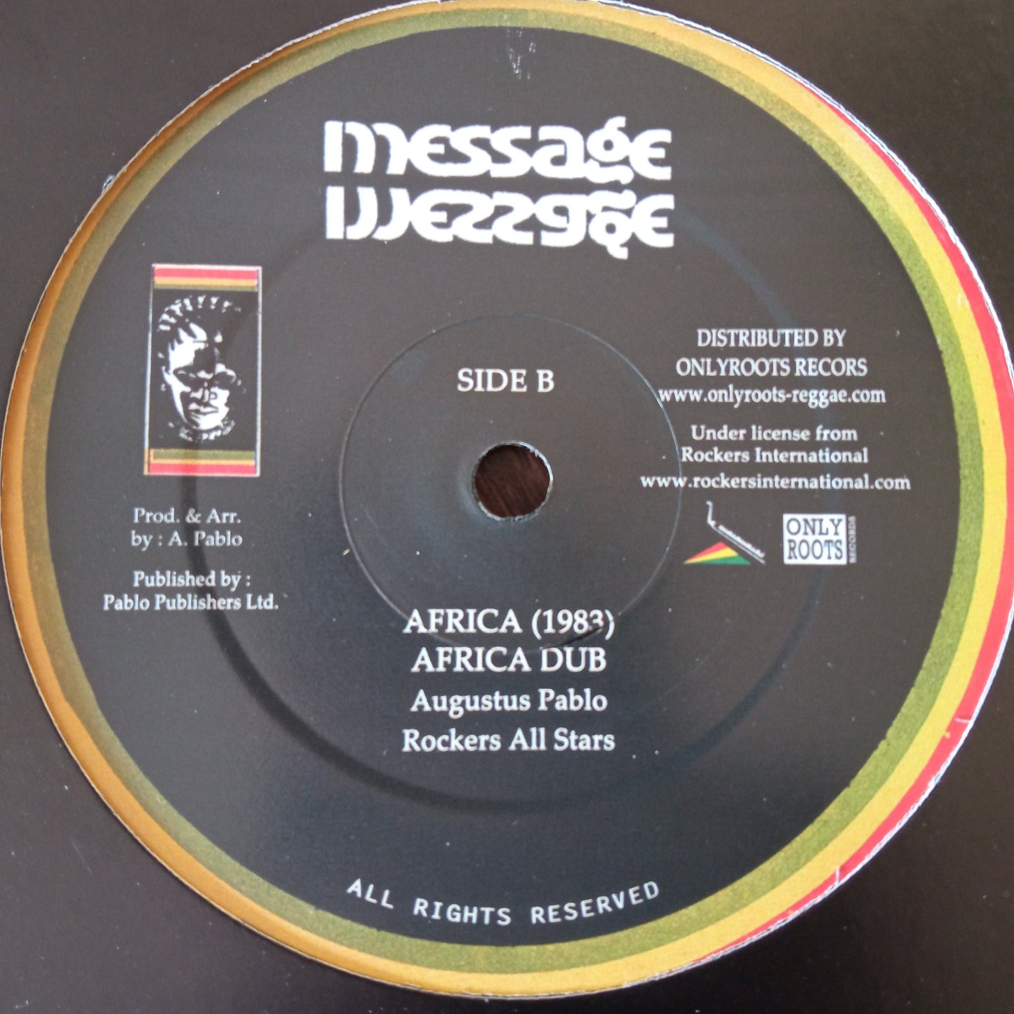 Hugh Mundell Africa Must Be Free b