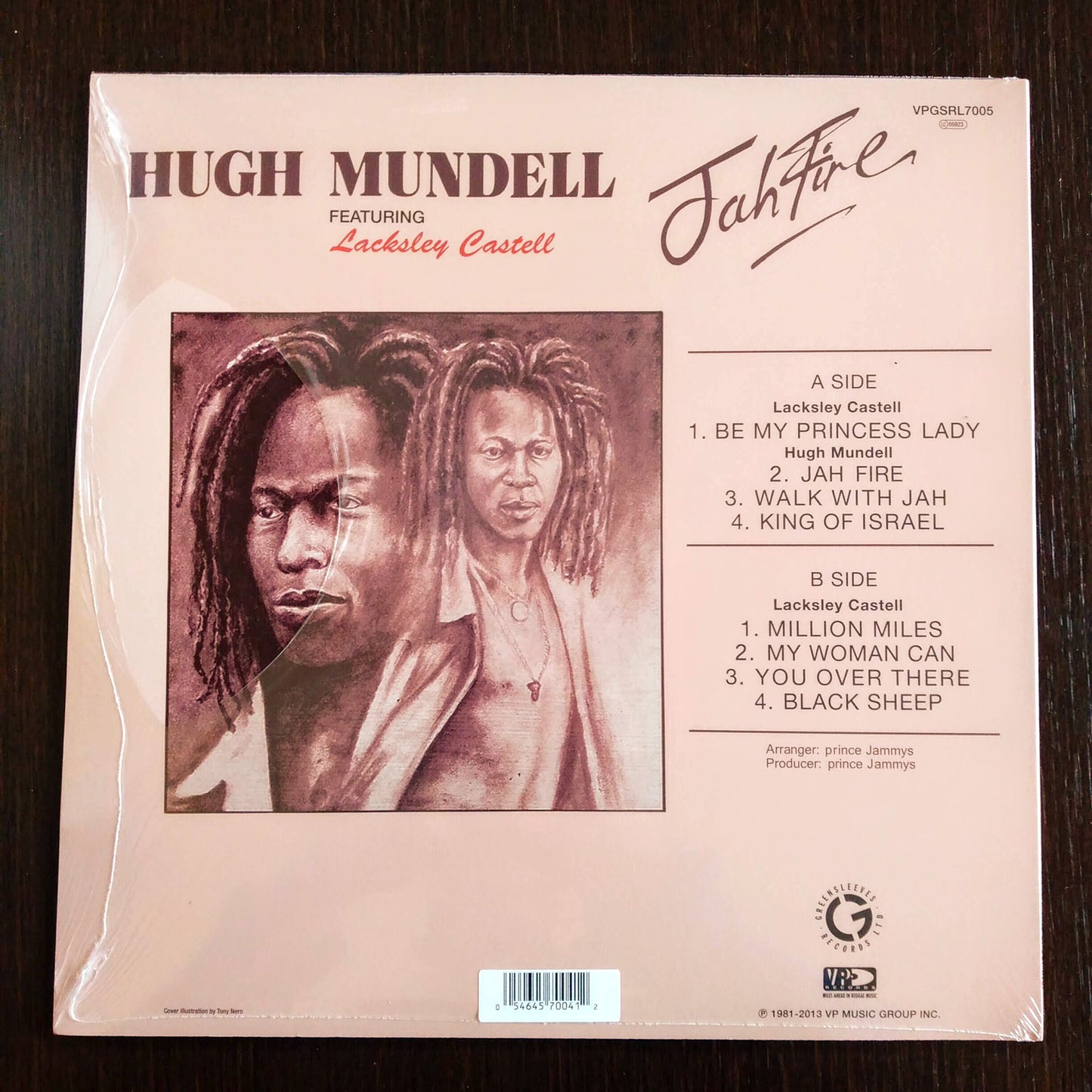 Hugh Mundell Lacksley Castell - Jah Fire b