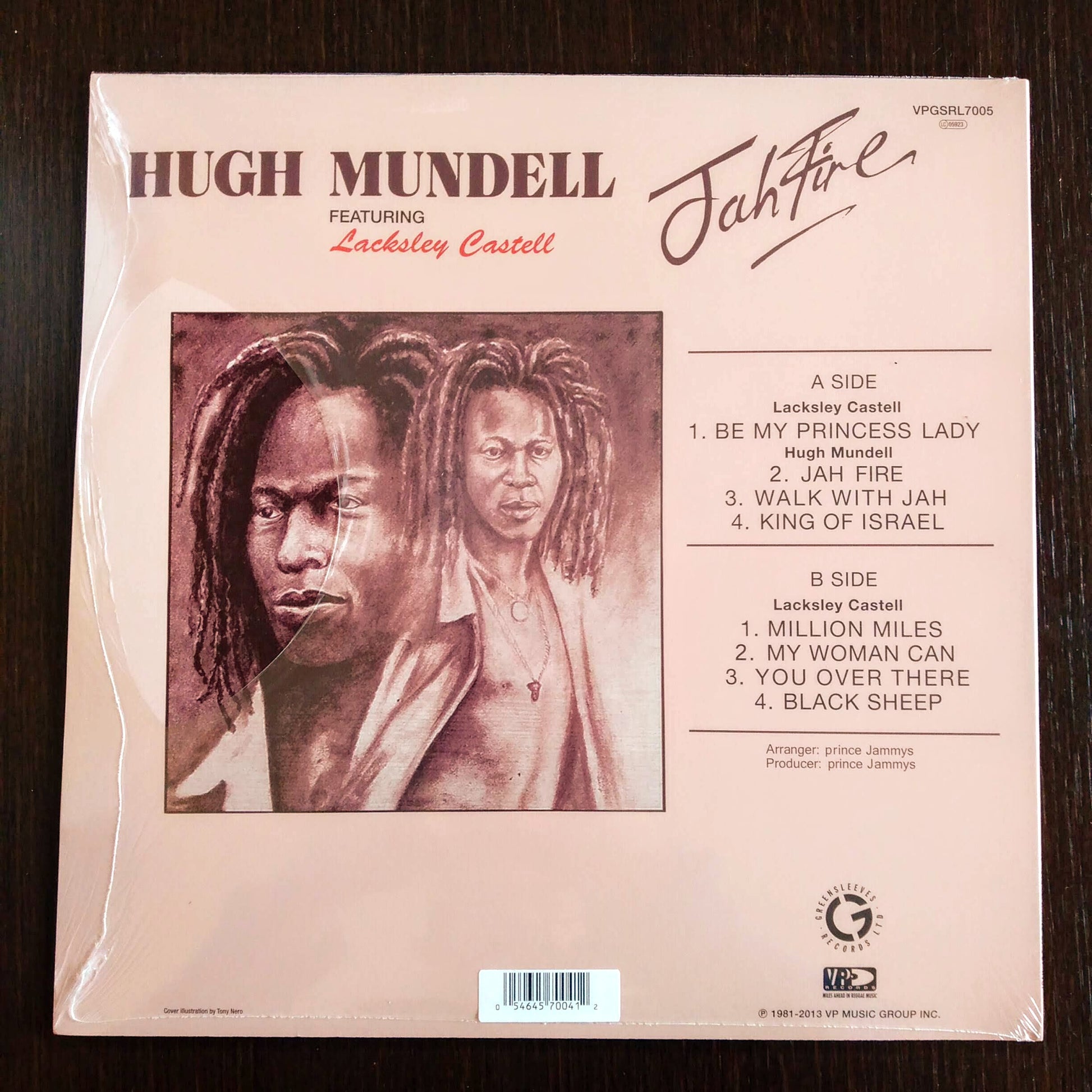 Hugh Mundell Lacksley Castell - Jah Fire b