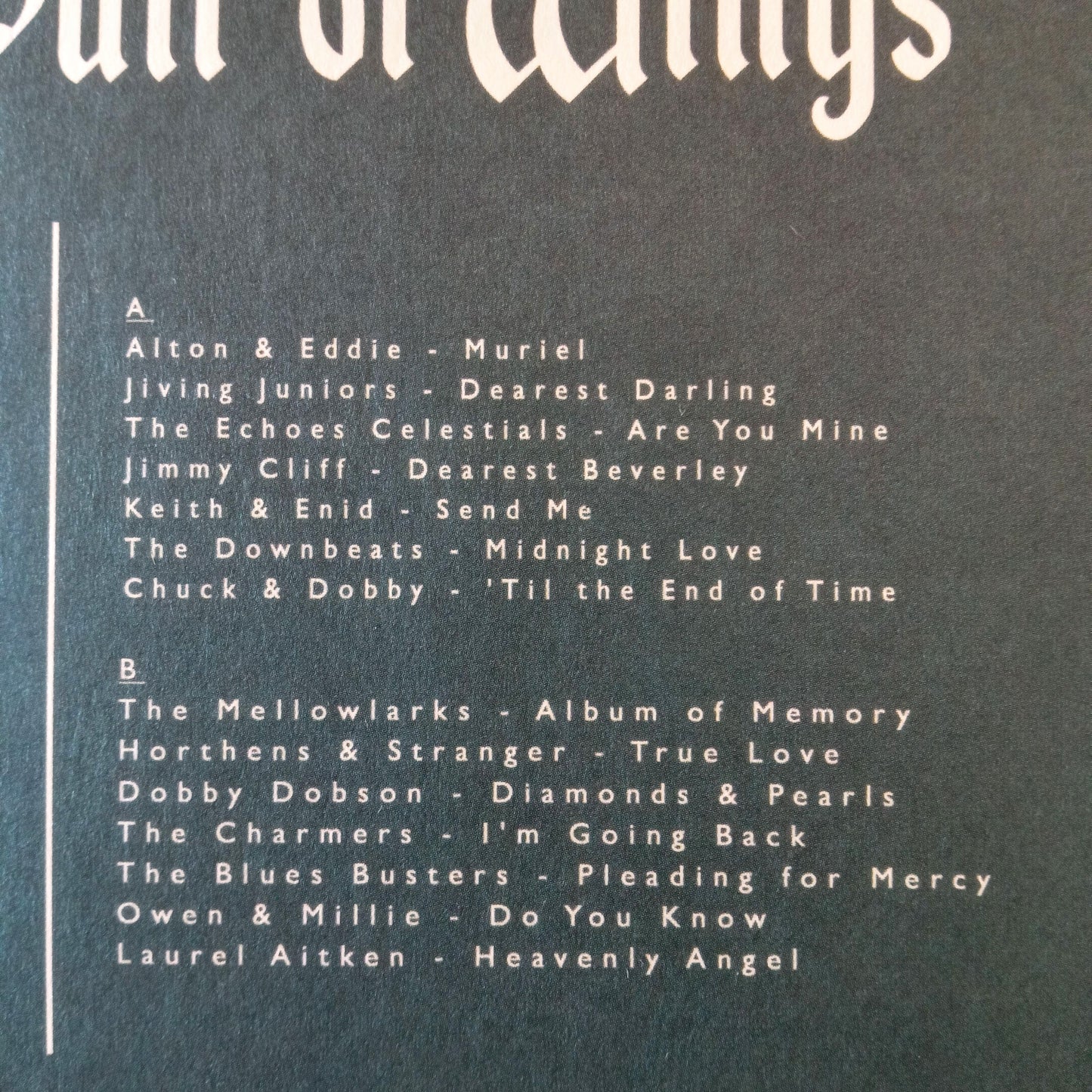 If I Had A Pair Of Wings: Jamaican Doo Wop, Vol. 1 / LP Vinilo/
