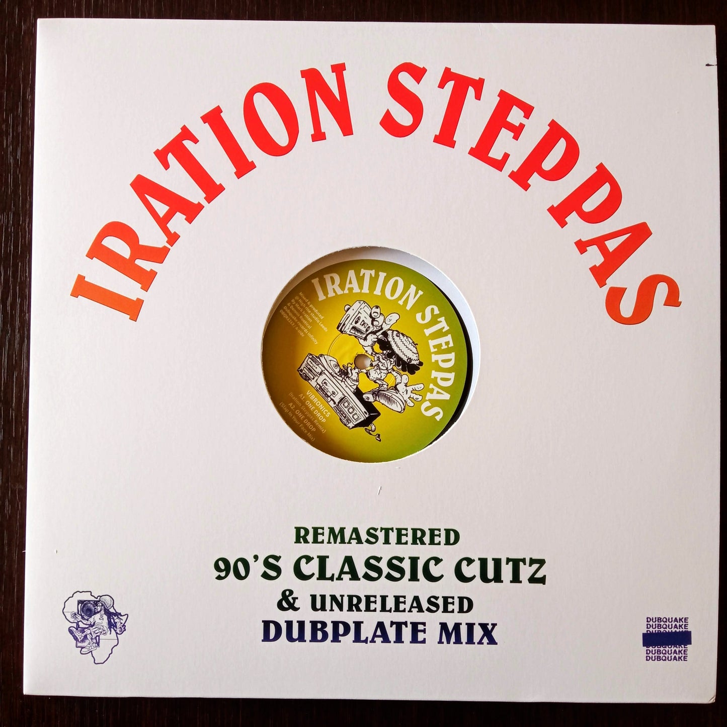 Vibronics - One Drop (Iration Steppas Remix) / 12" Vinyl