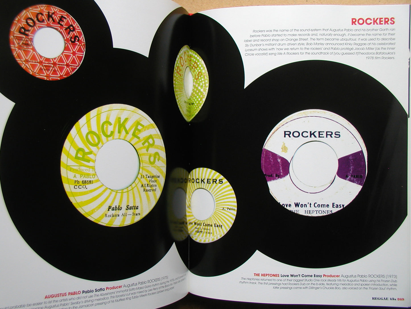 Reggae 45 Soundsystem / The Label Art of Reggae Singles / Libro