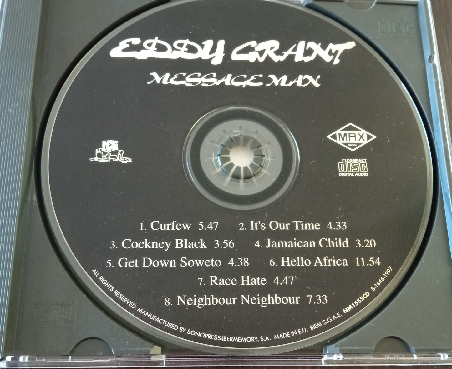 Eddy Grant – Message Man / CD