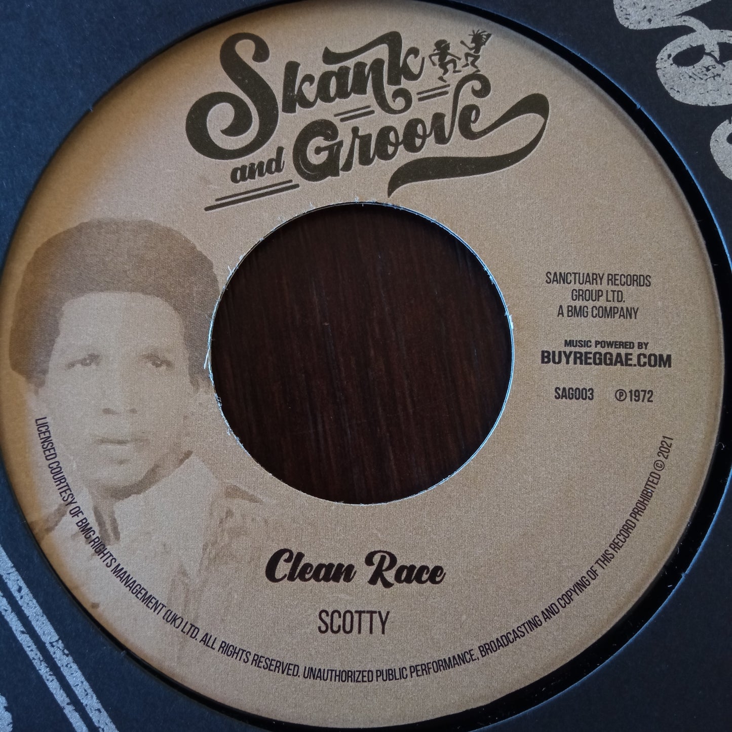 Scotty - The Crystalites / Clean Race / 7" Vinyl