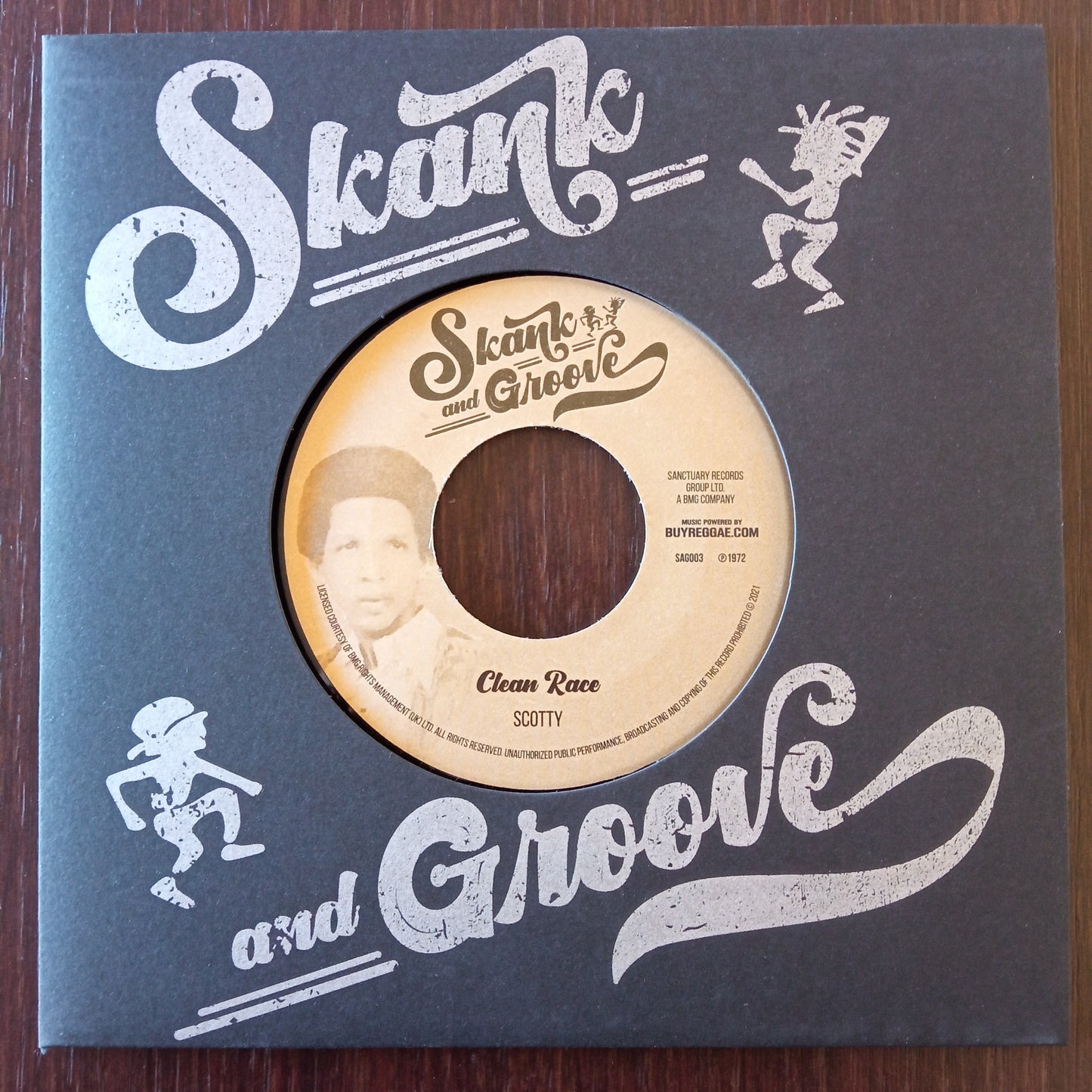 Scotty - The Crystalites / Clean Race / 7" Vinyl