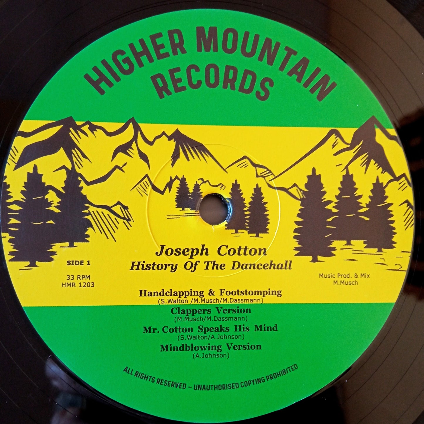 Joseph Cotton – History Of The Dancehall / LP Vinilo