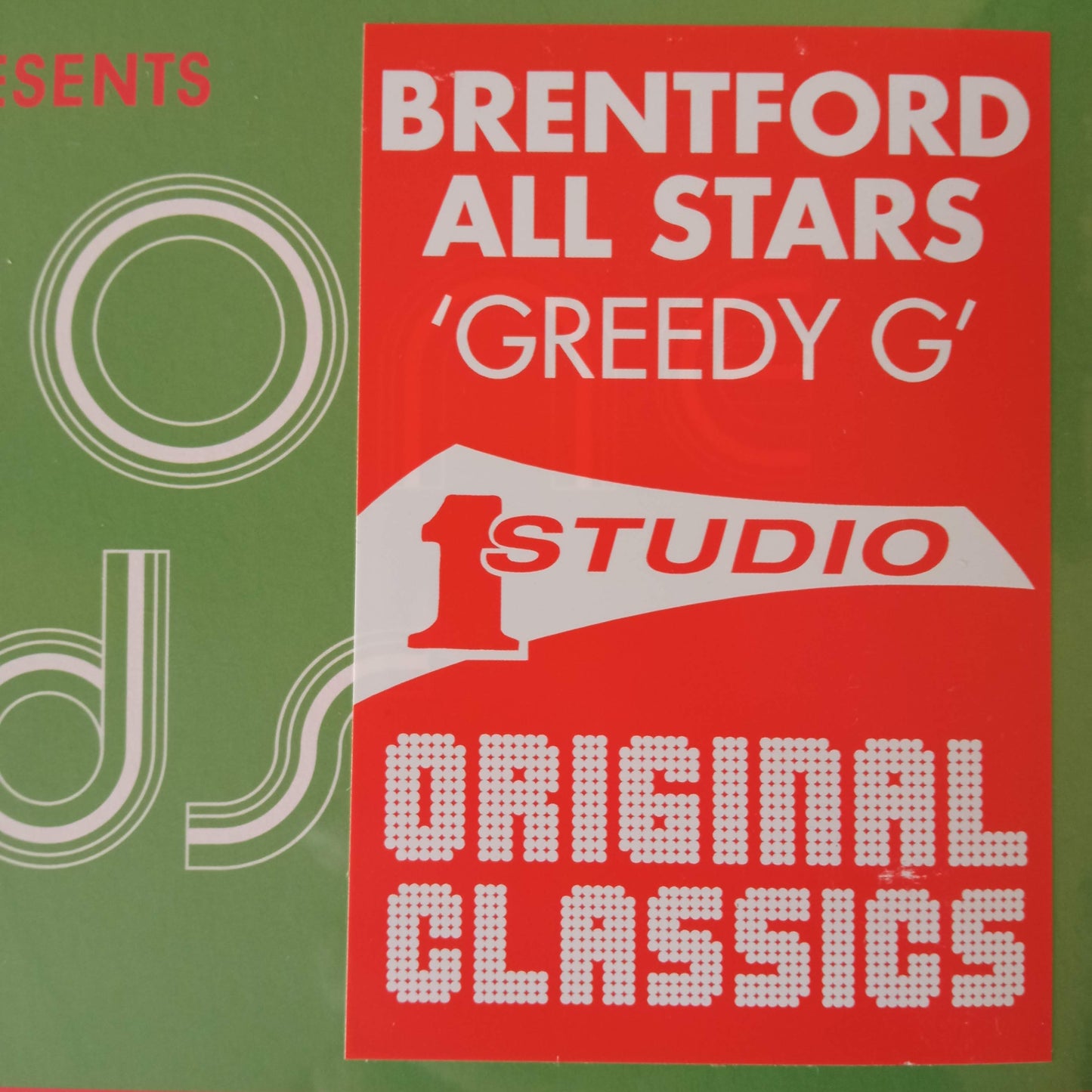 Brentford All Stars / Dub Specialist – Greedy G / Granny Scratch Scratch / 12" Vinilo