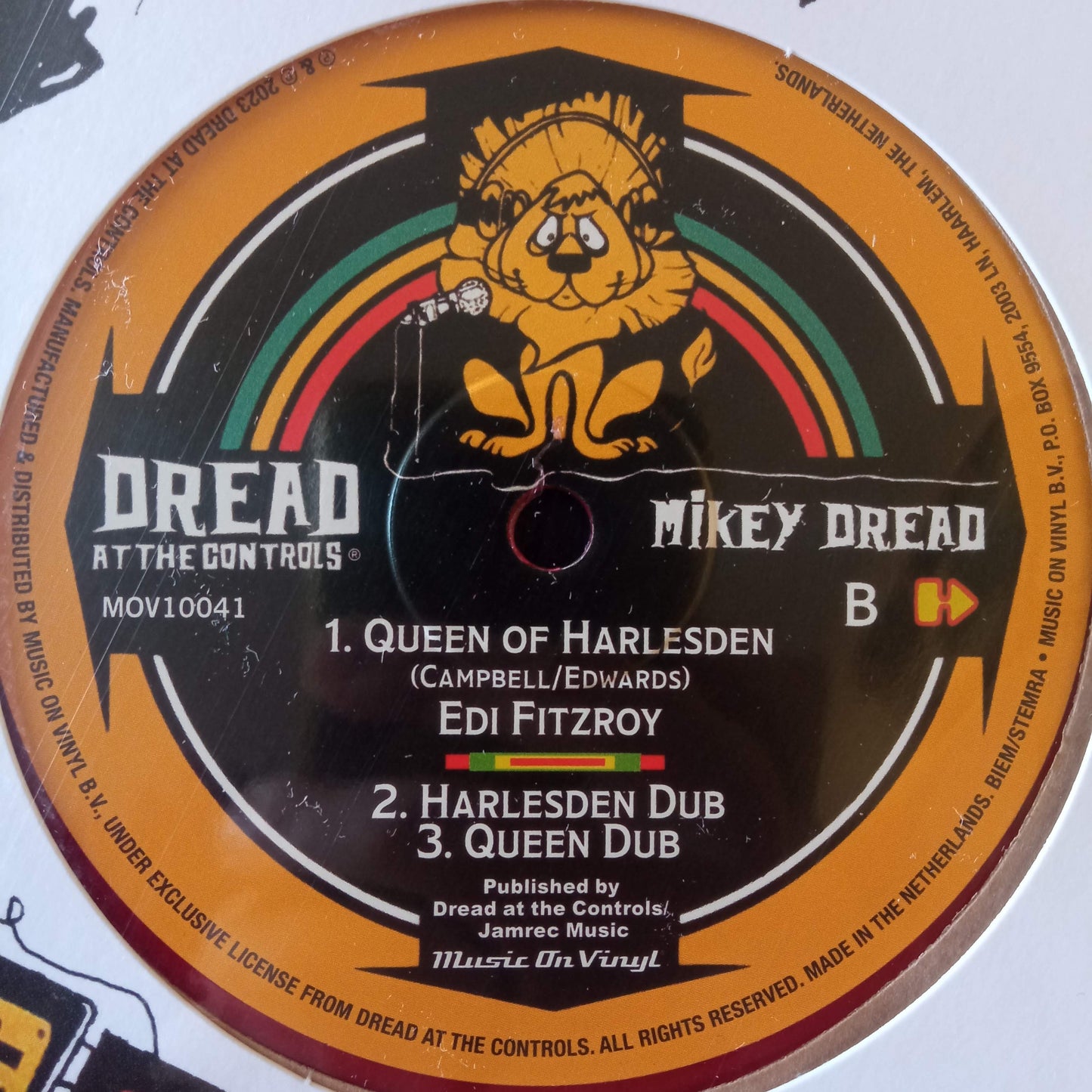 Mikey Dread / Edi Fitzroy – Original General / Queen Of Harlesden / 10" Vinilo