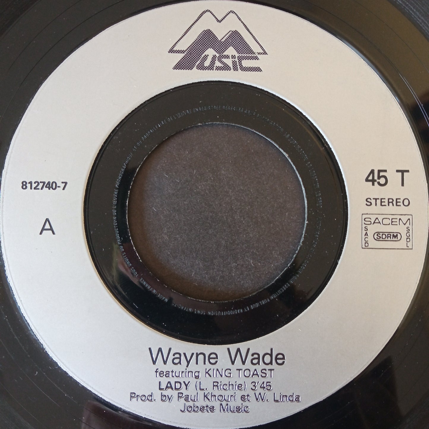 Wayne Wade – Lady / 7" Vinyl