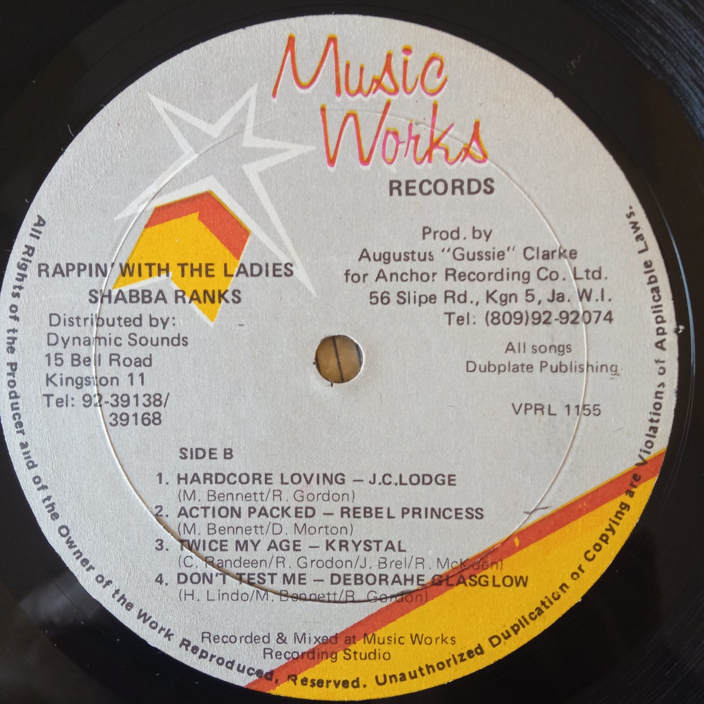 Shabba Ranks – Rappin' With The Ladies / LP Vinyl