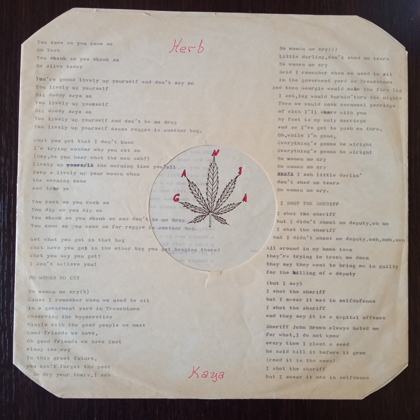 Bob Marley And The Wailers – Live! / LP Vinilo