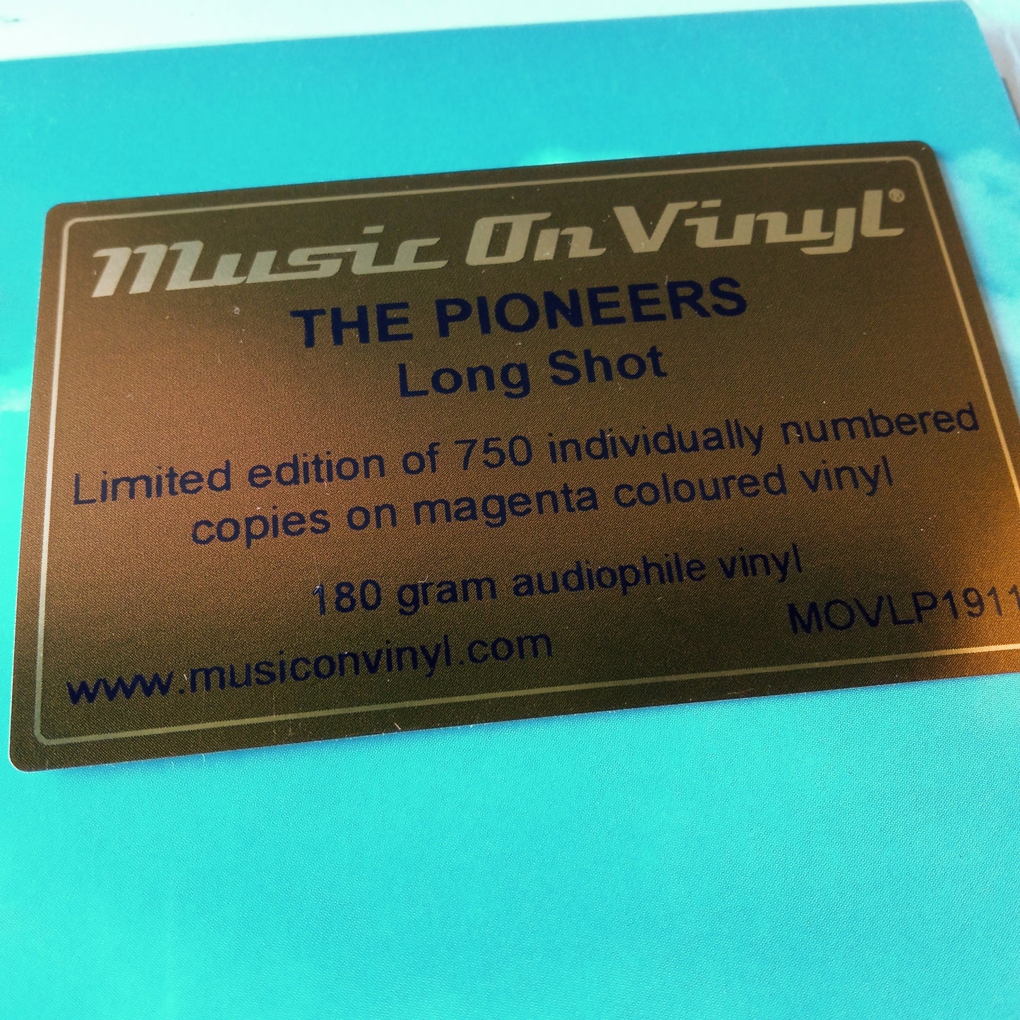 The Pioneers – Long Shot / LP Vinyl
