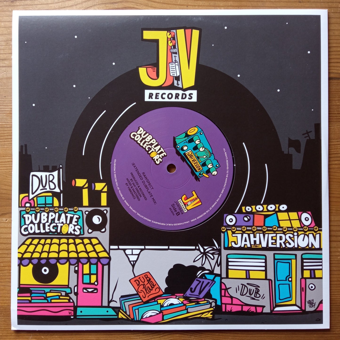 Jah Version - Credentials / 10" Vinilo