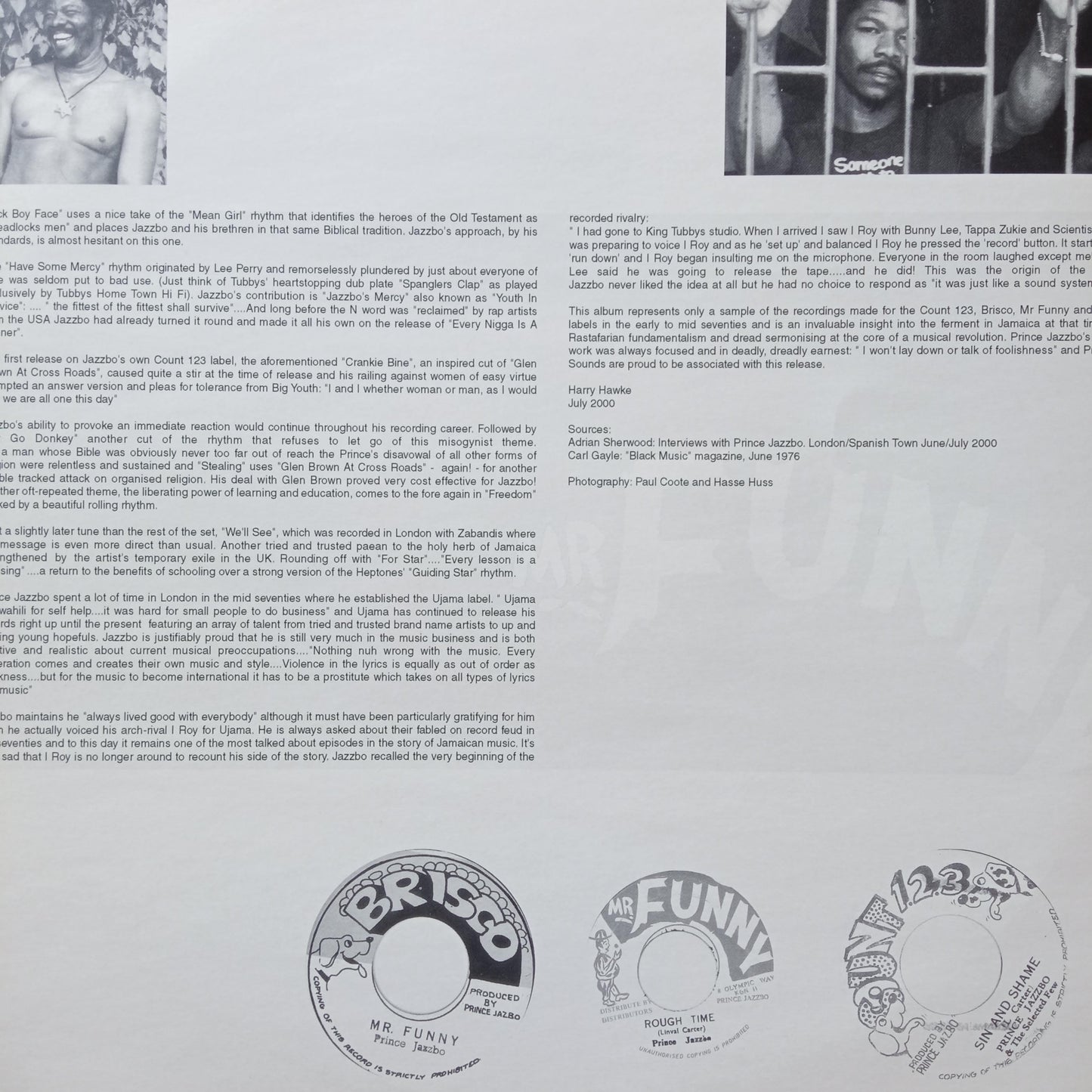 Prince Jazzbo – Mr Funny / LP Vinilo